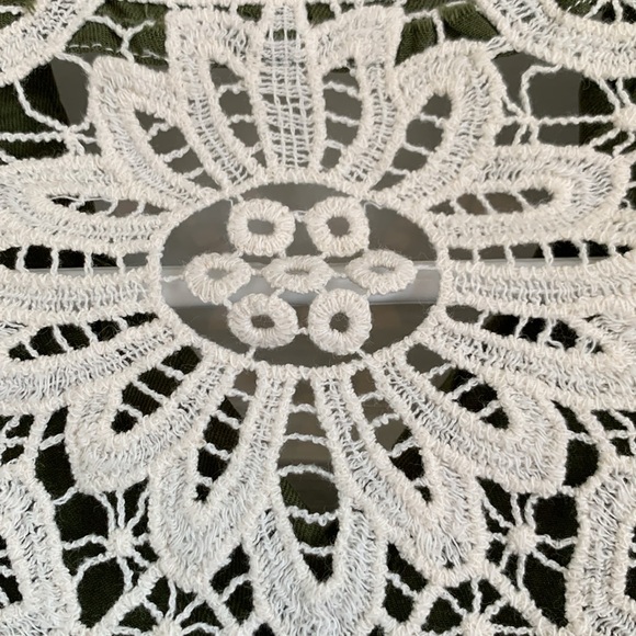 Jen’s Pirate Booty, Army Top with Crochet Lace back detail - Picture 14 of 16